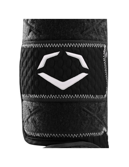 EVOSHIELD štitnik za nogu za bejzbol/softbol Pro-SRZ™ 2.0 crni za ljevoruke udarače (LH Hitter)