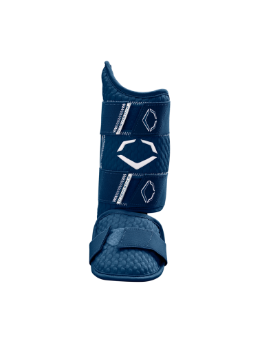 Protector de piernas EVOSHIELD Pro-SRZ™ 2.0 Navy RHH (RH Hitter) para bateadores de béisbol/softbol.