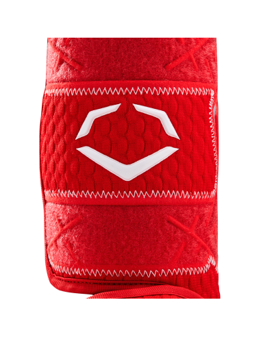 EVOSHIELD štitnik za noge za bejzbol/fastpitch, Pro-SRZ™ 2.0, Scarlet, za ljevoruke udarače (LH Hitter)