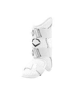 EVOSHIELD LEG GUARD Pro-SRZ™ 2.0 White LHH (LH Hitter) pour batteur de baseball/softball