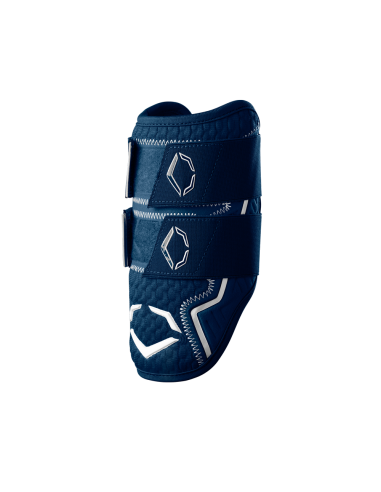 Protector de codo EVOSHIELD Pro-SRZ™ 2.0 DBL Azul marino (L) de bateador de béisbol y lanzamiento rápido