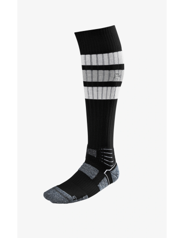 Baseballové ponožky EVOSHIELD Pro-SRZ™ Striped Game Sock Black (L)|EVO PRO-SRZ STRIPED GAME SOCK BLACK L WB6010501L