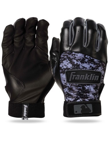 Baseball batting gloves Franklin's DIGITEK® BLACK/BLACK (Youth L)