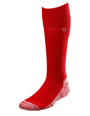 Baseballové ponožky EVOSHIELD PERFORMANCE Game Sock Scarlet (XL)|U EVO BB/FP SOLID SOCKS SC XL, WTV4446SCXL