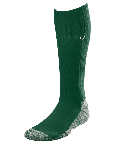 Baseballové ponožky EVOSHIELD PERFORMANCE Game Sock Dark Green (L)|U EVO BB/FP SOLID SOCKS DG L, WTV4446DGL