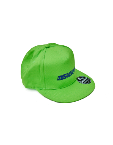 Baseballová čepice s rovným kšiltem, barva apple green (zelená)