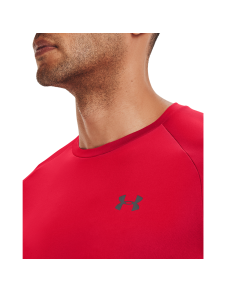 UA Tech™ 2.0 Short Sleeve Red, Hombre