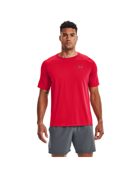 Herren UA Tech™ 2.0 Kurzarmshirt Rot