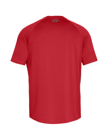 UA Tech™ 2.0 Short Sleeve Red, Hombre