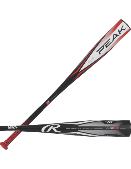 Rawlings Peak USA Bate de Béisbol 27" (-10)