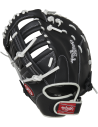 • COMMENT CHOISIR LE BON GANT DE BASEBALL/SOFTBALL  • COMMENT MESURER LA MAIN POUR LE GANT DE BASEBALL/SOFTBALL RRSOFBM12-LHT 12 SPDB/VEL
LHT Left Hand Throw (gant pour réception main droite)
