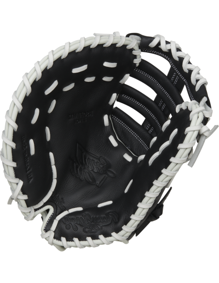 FIRST BASE MITT Softball glove RAWLINGS "SHUT OUT" SERIES (12") LHT