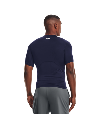 Under Armour HG Armour Comp SS Ponoćno plava