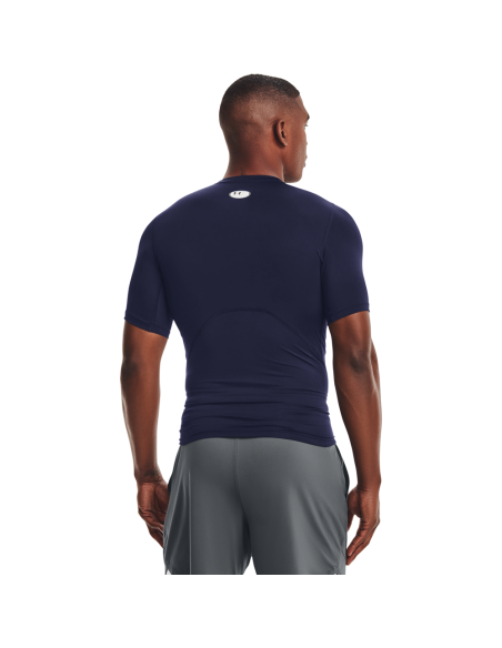 Under Armour HG Armour Comp SS Ponoćno plava
