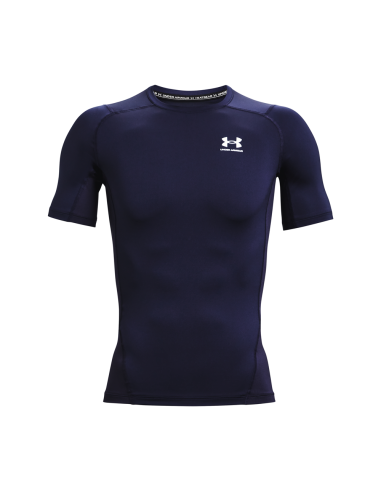 Under Armour HG Armour Comp SS Ponoćno plava