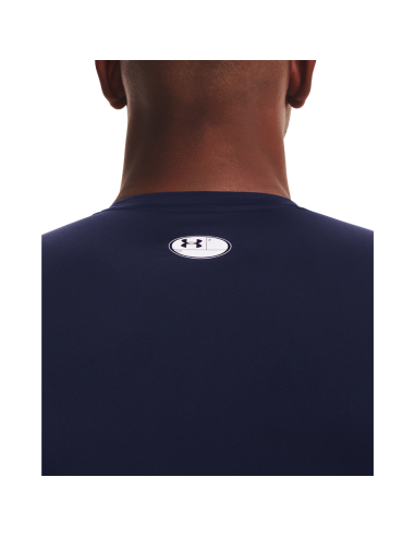 Under Armour HG Armour Comp SS Ponoćno plava