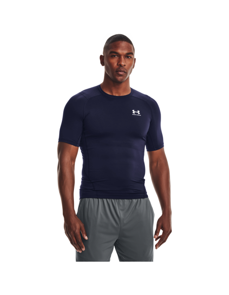 Under Armour HG Armour Comp SS Midnight Navy