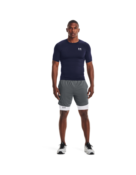 Under Armour HG Armour Comp SS Midnight Navy