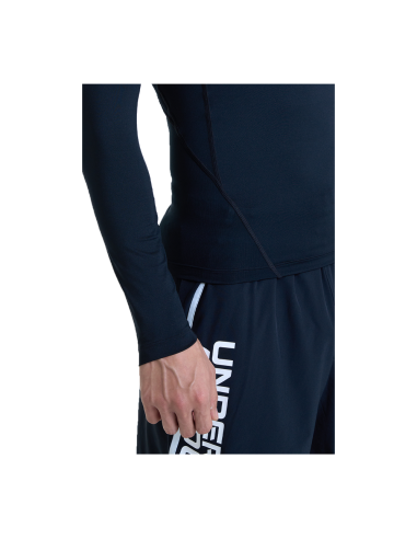 Under Armour HG Armour Comp LS crna