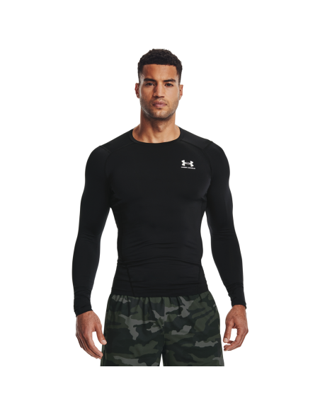Under Armour HG Armour Comp LS Noir