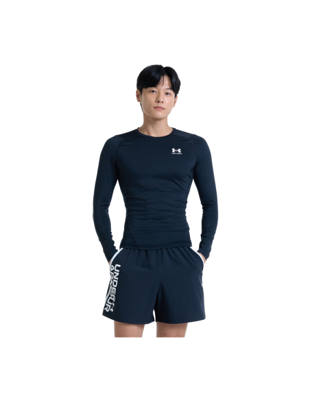 Under Armour HG Armour Comp LS crna