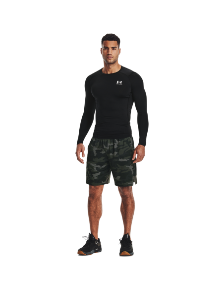 Unter Armour HG Armour Comp LS Schwarz