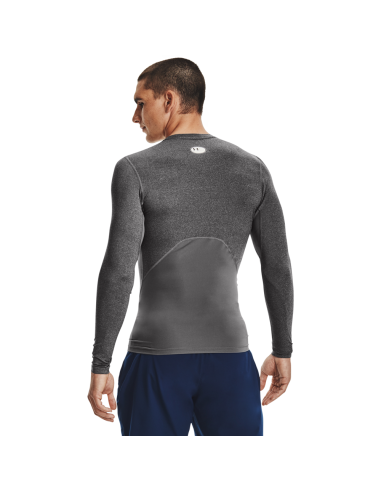 Unter Armour HG Armour Comp LS Kohlenstoff Heather