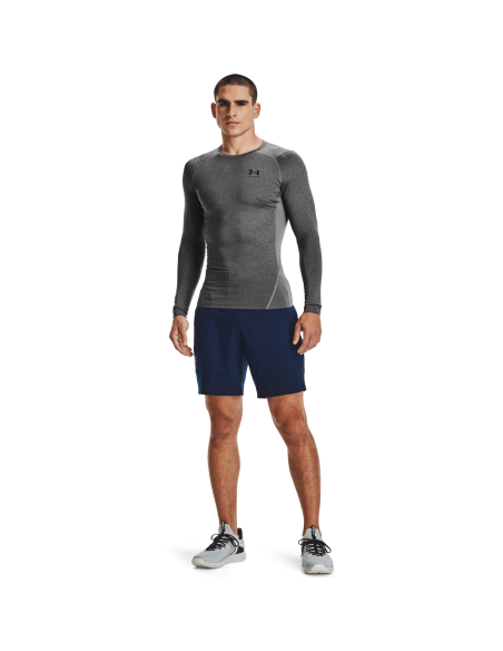 Under Armour HG Armour Comp LS Carbon Heather