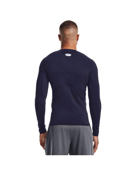 Unter Armour HG Armour Comp LS Mitternacht Marine