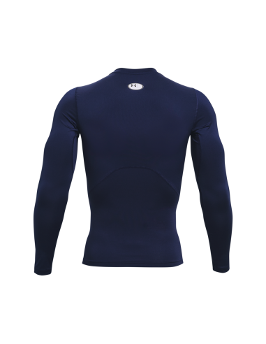Under Armour HG Armour Comp LS Midnight Navy