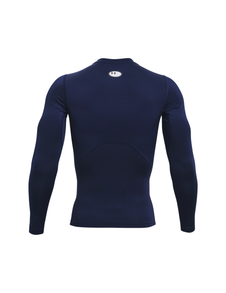 Under Armour HG Armour Comp LS Midnight Navy