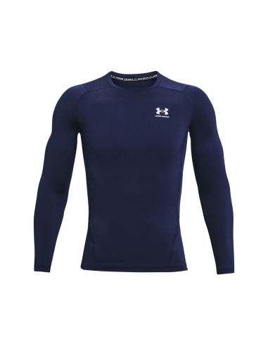 Under Armour HG Armour Comp LS Midnight Navy