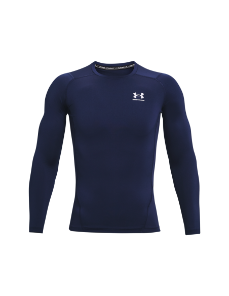 Under Armour HG Armour Comp LS Midnight Navy