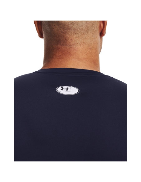 Under Armour HG Armour Comp LS Midnight Navy