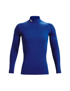 Pánské kompresní tričko Under Armour ColdGear® Compression Mock Royal