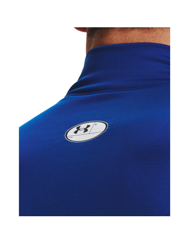 Pánské kompresní tričko Under Armour ColdGear® Compression Mock Royal