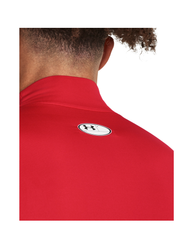 Camiseta de compresión Under Armour ColdGear® Roja, Hombre