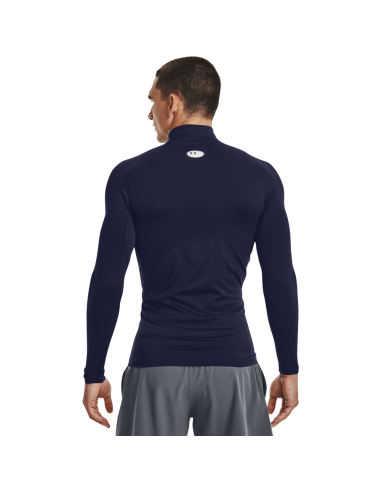 Muški Under Armour ColdGear® kompresijski polo tamnoplave boje