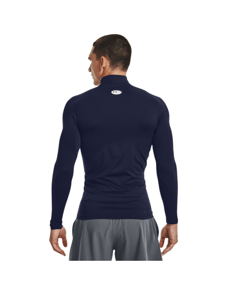 Muški Under Armour ColdGear® kompresijski polo tamnoplave boje
