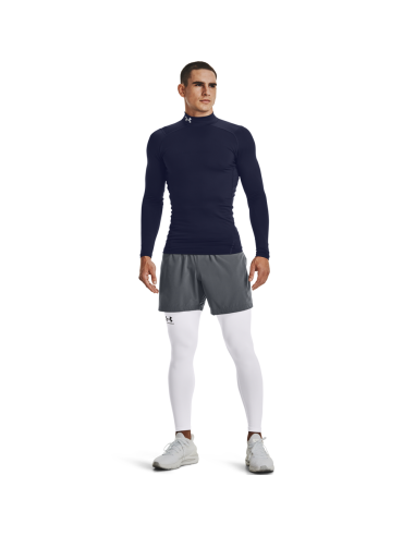 Pánské kompresní tričko Under Armour ColdGear® Compression Mock Midnight Navy