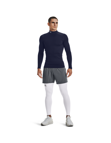 Pánské kompresní tričko Under Armour ColdGear® Compression Mock Midnight Navy