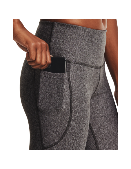 Leggings för kvinnor Under Armour HeatGear® Charcoal Light Heather