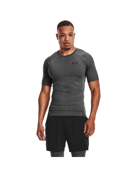 Under Armour HG Armour Comp SS Carbon Heather