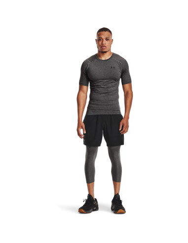 Under Armour HG Armour Comp SS Carbono Brezo