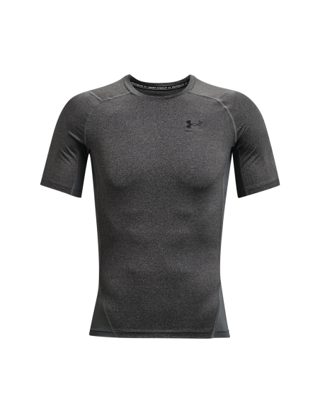 Under Armour HG Armour Comp SS Koolstof Heide