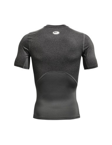 Under Armour HG Armour Comp SS Koolstof Heide