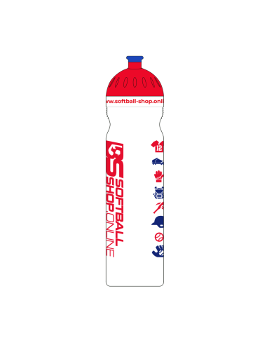 Zdrava bočica | bočica od 1 litre s crvenim čepom