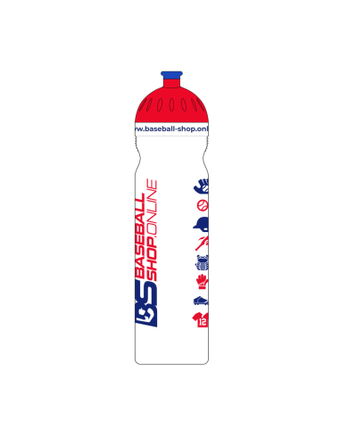 Zdrava bočica | bočica od 1 litre s crvenim čepom