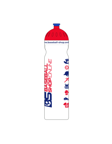 Zdrava bočica | bočica od 1 litre s crvenim čepom