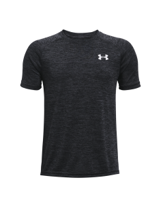 Jongens t-shirt UA Tech™ 2.0 Korte Mouw Zwart
